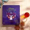 Christmas Festive Tea Selection Variety Gift Pack Tin Caddy-54 Individually Wrapped Tea Bags