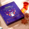 Christmas Festive Tea Selection Variety Gift Pack Tin Caddy-54 Individually Wrapped Tea Bags