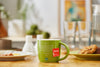 Radiant Leaf Porcelain Mug - Green 350ml