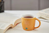 Radiant Leaf Porcelain Mug - Mustard 350ml