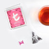 t-Series Rose with French Vanilla Flavoured Black Tea Tin Caddy-20 Luxury Tea Bags